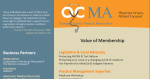 OCMA Value of Membership